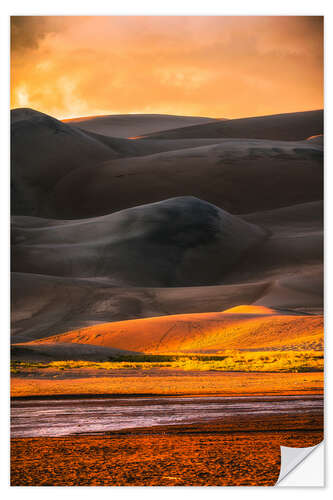 Naklejka na ścianę The Great Sand Dunes I