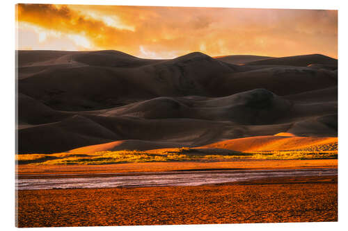 Acrylic print The Great Sand Dunes II