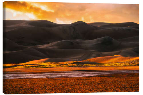 Canvas print The Great Sand Dunes II