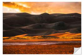 Naklejka na ścianę The Great Sand Dunes II