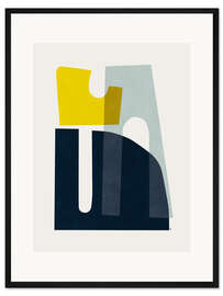 Gerahmter Kunstdruck Spaces III