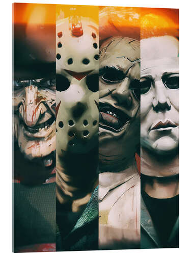 Akryylilasitaulu Horror Icons