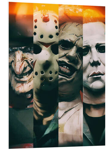 PVC print Horror Icons