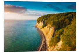 Magnettafel Sonnenaufgang an der Kreideküste