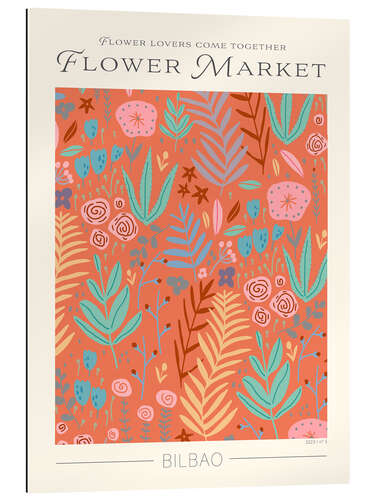 Gallery print Flower Market Bilbao