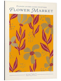Magnettafel Flower Market Madrid