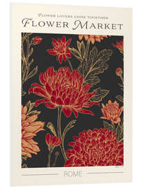 Stampa su PVC Flower Market Rome