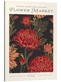 Magnettafel Flower Market Rom