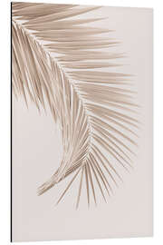 Magnettafel Hellbraunes Palmblatt