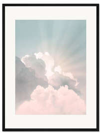 Gerahmter Kunstdruck Sonnenschein