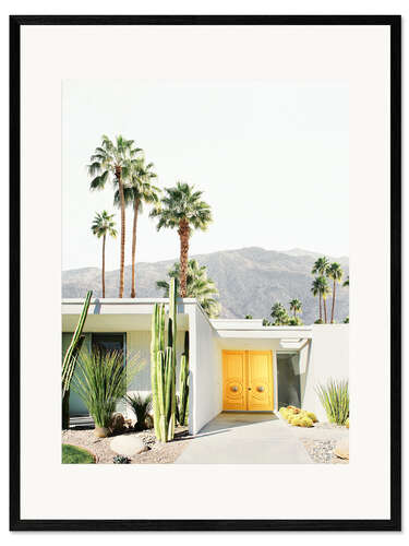 Gerahmter Kunstdruck Palm Springs II