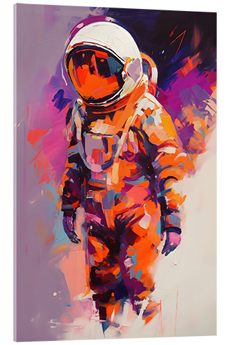 Acrylic print Alone in Space