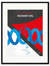 Stampa artistica con cornice Resident Evil