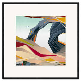 Framed art print Terrestrial V