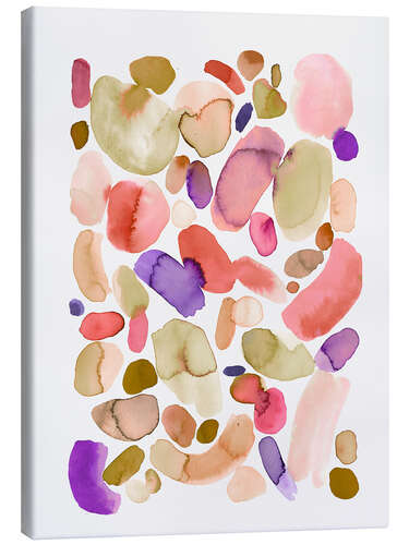 Tableau sur toile Bohemian Brush Strokes