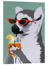 Gallery print Judgy Lemur with Aperol