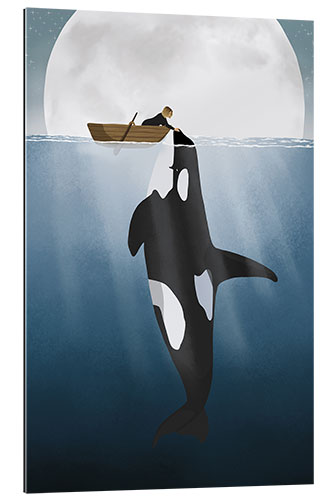 Gallery print Orca Love