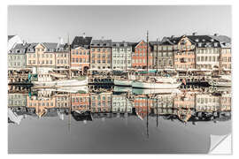 Wall sticker Nyhavn in the Morning