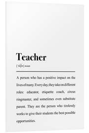 Foam board print Definition Teacher