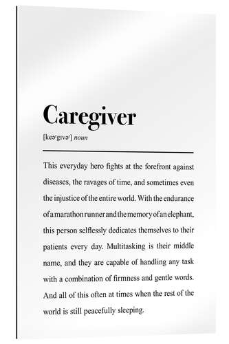 Galleriprint Definition Caregiver