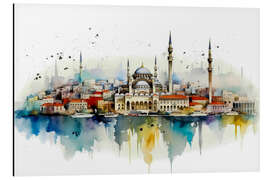 Magnettafel Skyline Istanbul