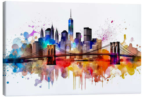 Canvas print Skyline New York