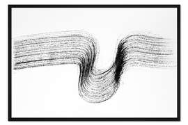 Gerahmter Kunstdruck Vogel im Flug