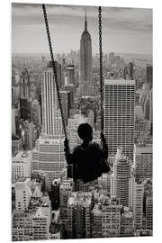 Tableau en PVC Swing over New York City