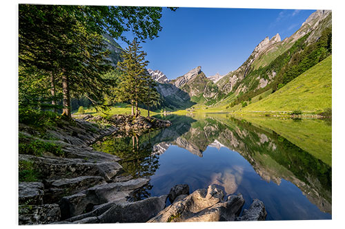 Tableau en PVC Seealpsee in the Appenzell Region