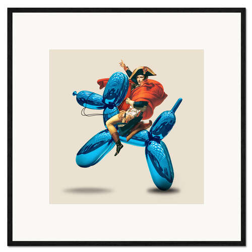 Plakat artystyczny premium w ramie Fake Conqueror