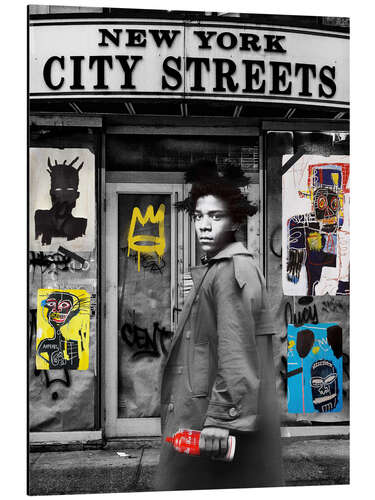 Aluminiumsbilde Basquiat New York