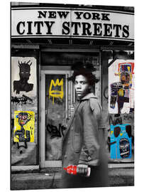 Magnettafel Basquiat New York