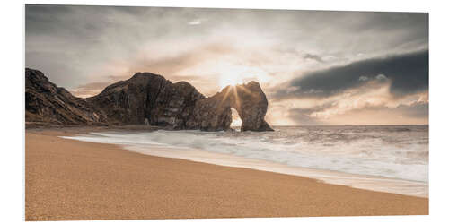 Foam board print Durdle Door, Dorset