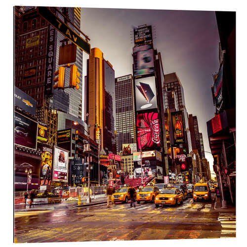 Galleriprint Taxi on Broadway, New York