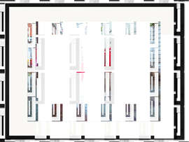 Gerahmter Kunstdruck Hund mit Regenschirm in London