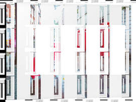 Magnettafel Hund mit Regenschirm in London