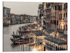 Aluminium print Grand Canal in Venice