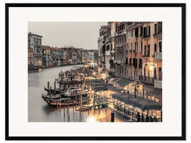 Kehystetty taidepainatus Grand Canal in Venice