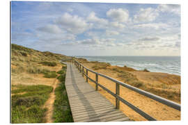 Gallery print Path on the Red Cliff in Kampen