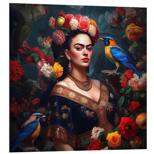 Tableau en PVC Sunshine Frida Kahlo