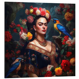 Magnettafel Sonnenschein Frida Kahlo