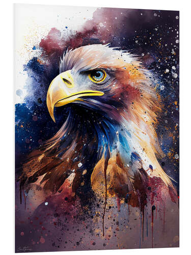 Tableau en PVC Proud Eagle