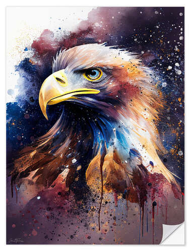 Vinilo para la pared Proud Eagle