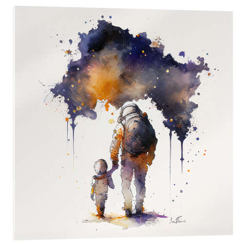 Cuadro de metacrilato The Astronaut's Kid