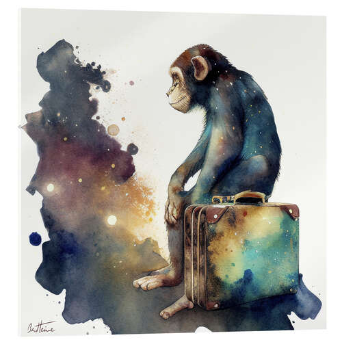 Acrylglasbild Mondy Monkey