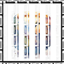 Gerahmter Kunstdruck Global Warming