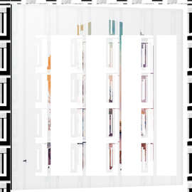 Magnettafel Space Garden