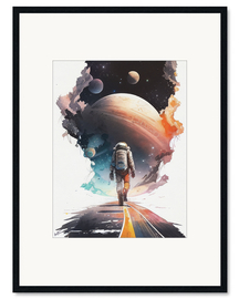 Framed art print Run Away to Mars