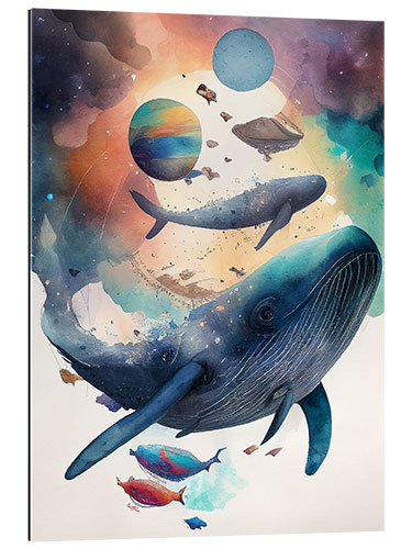 Gallery print Flying Whales