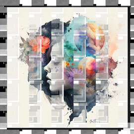 Gerahmter Kunstdruck Space Dreamer